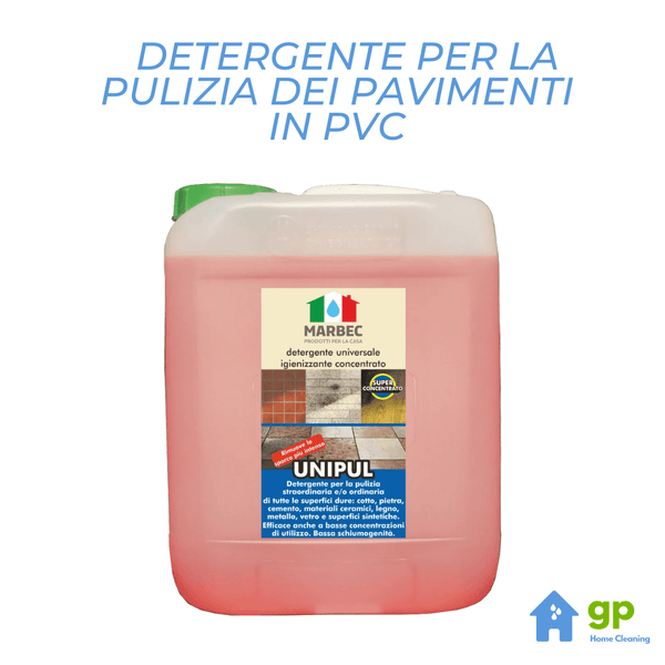 UNIPUL - DETERGENTE IGIENIZZANTE PER PAVIMENTI IN PVC